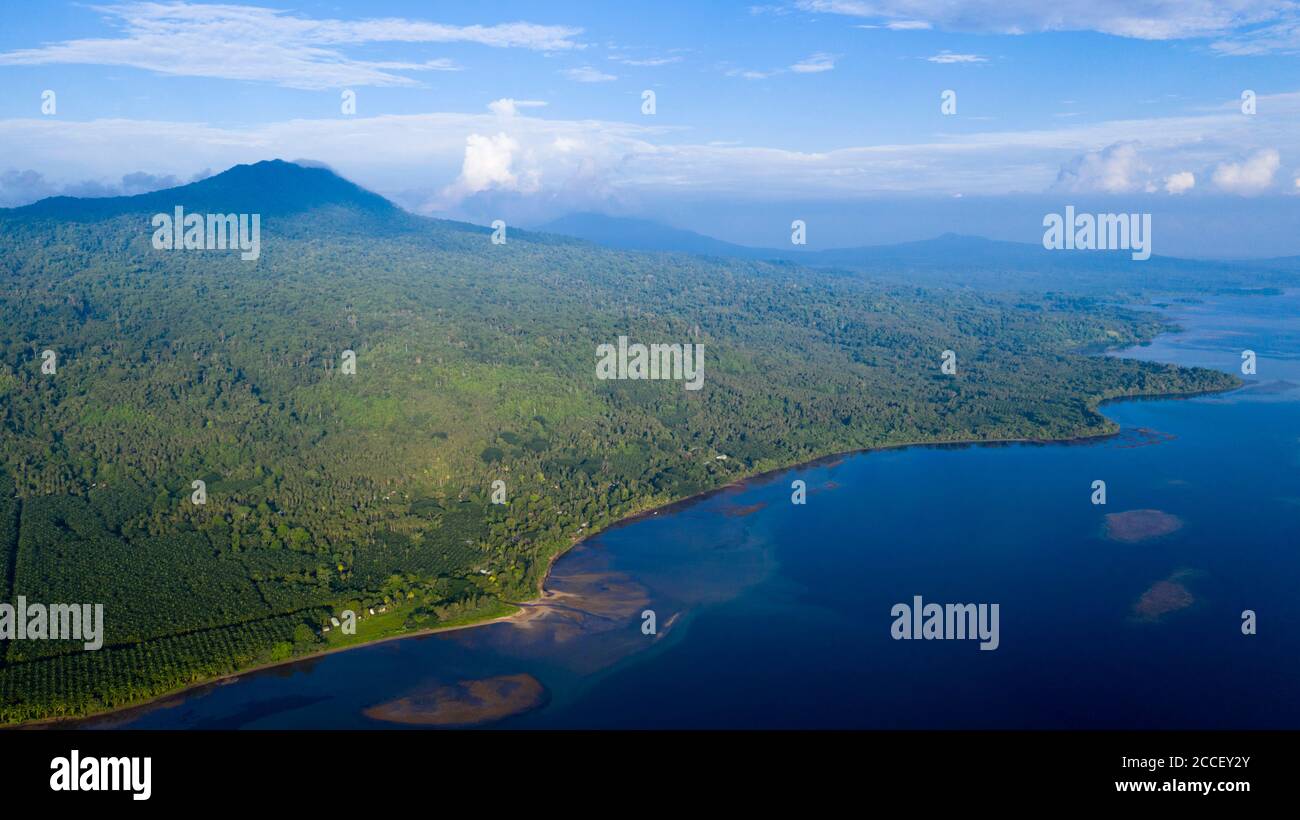 Walindi Plantation Resort, Kimbe Bay, New Britain, Papua New Guinea Stock Photo