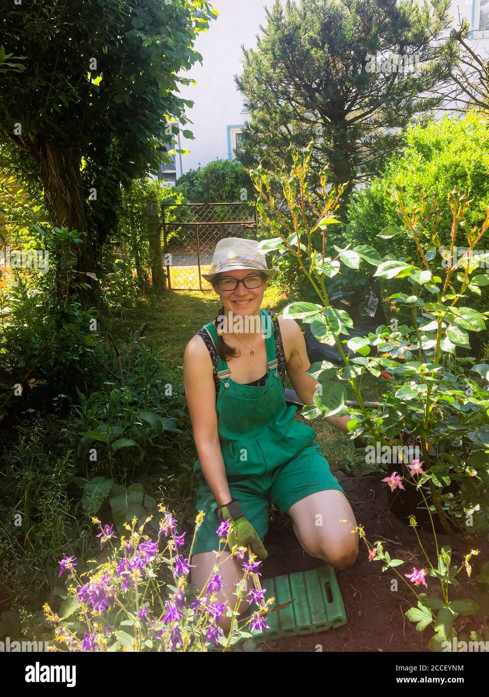 Gardening, gardening, women, self-sufficiency Stock Photo