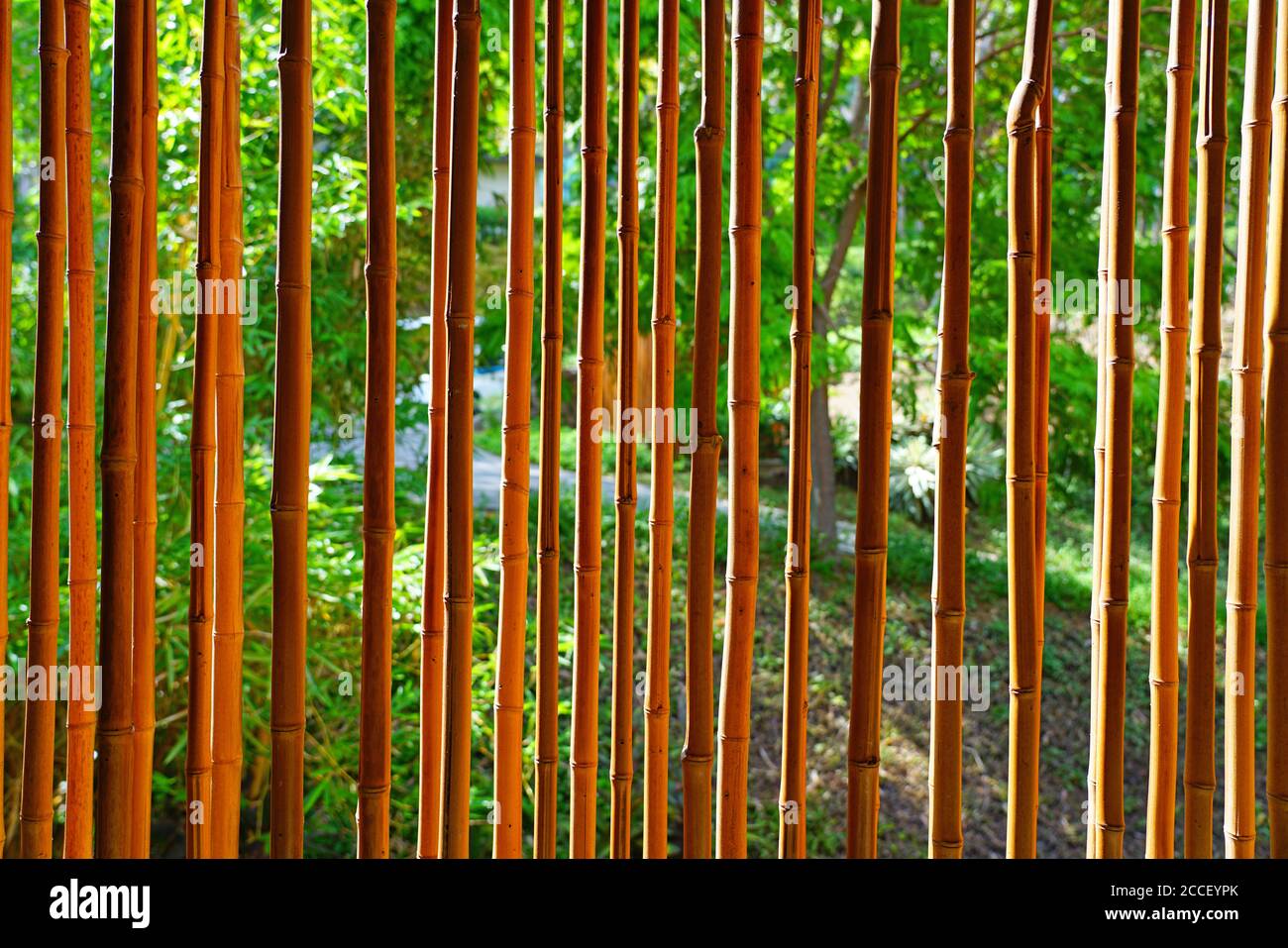 Rustic garden fence hi-res stock photography and images - Alamy