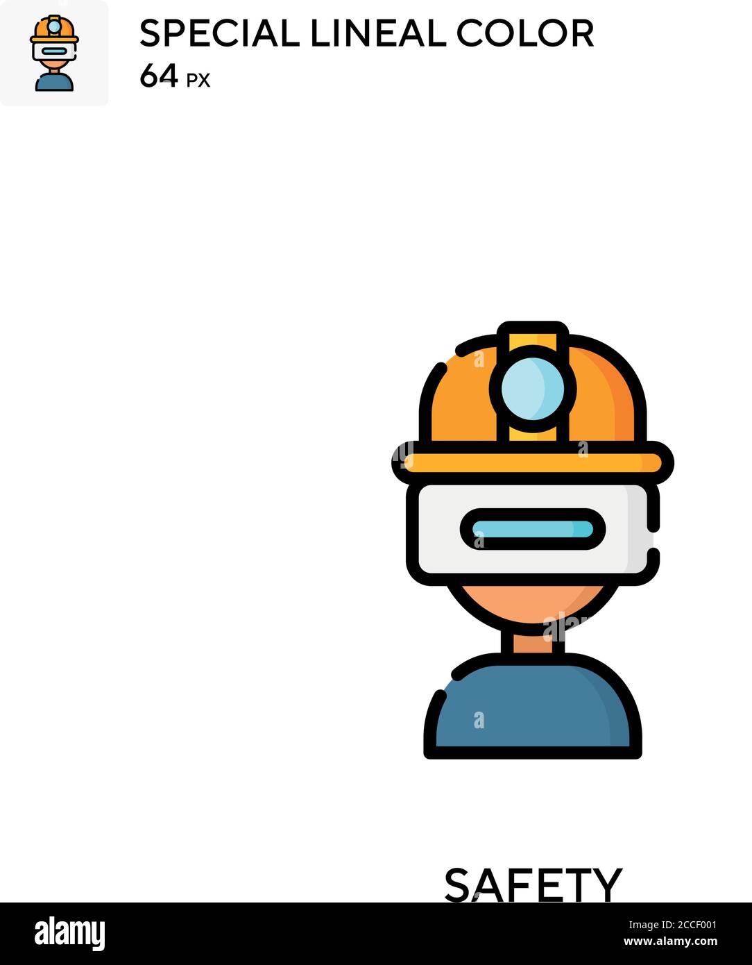 Safety Special lineal color icon. Illustration symbol design template ...