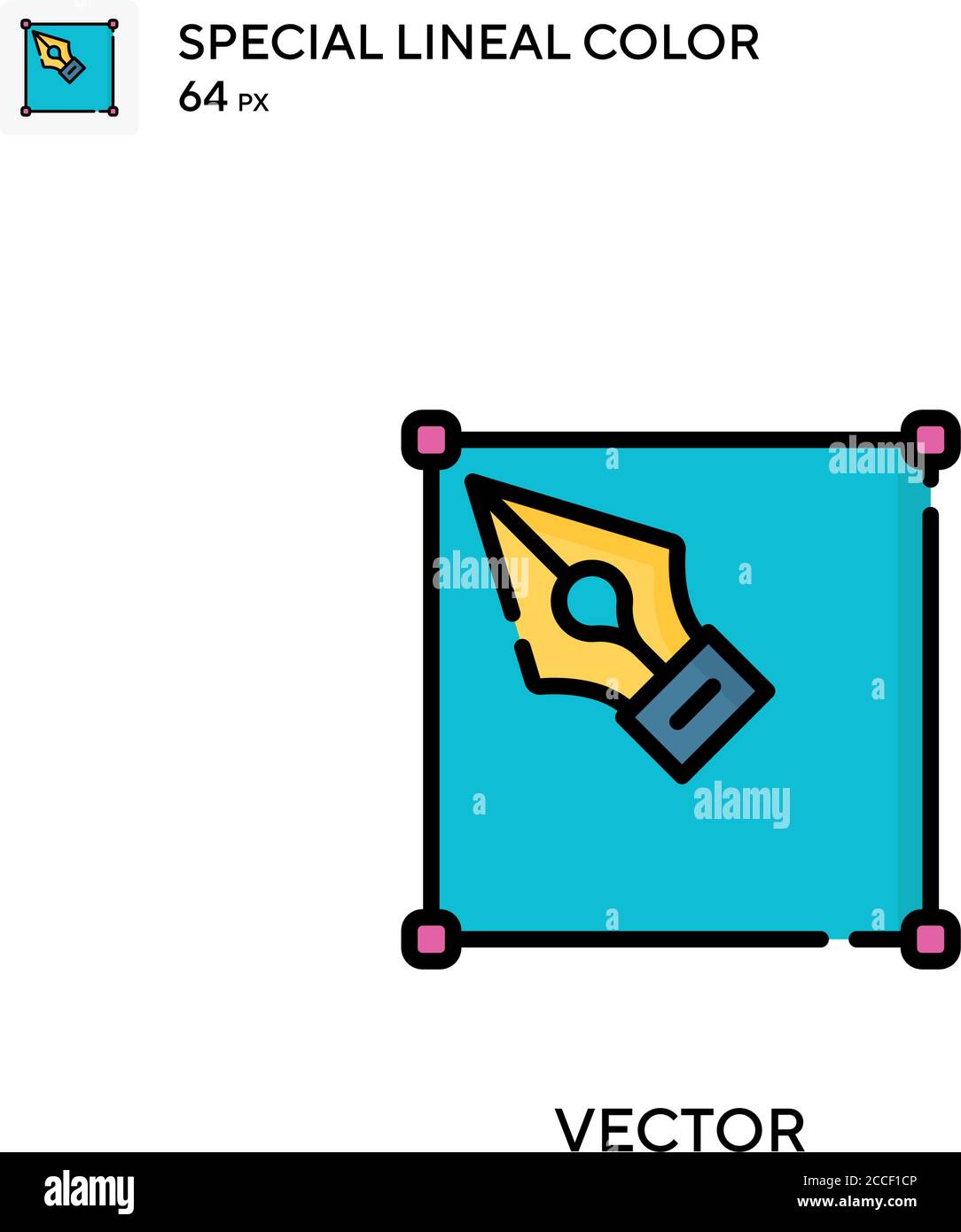 Vector Special lineal color icon. Illustration symbol design template ...