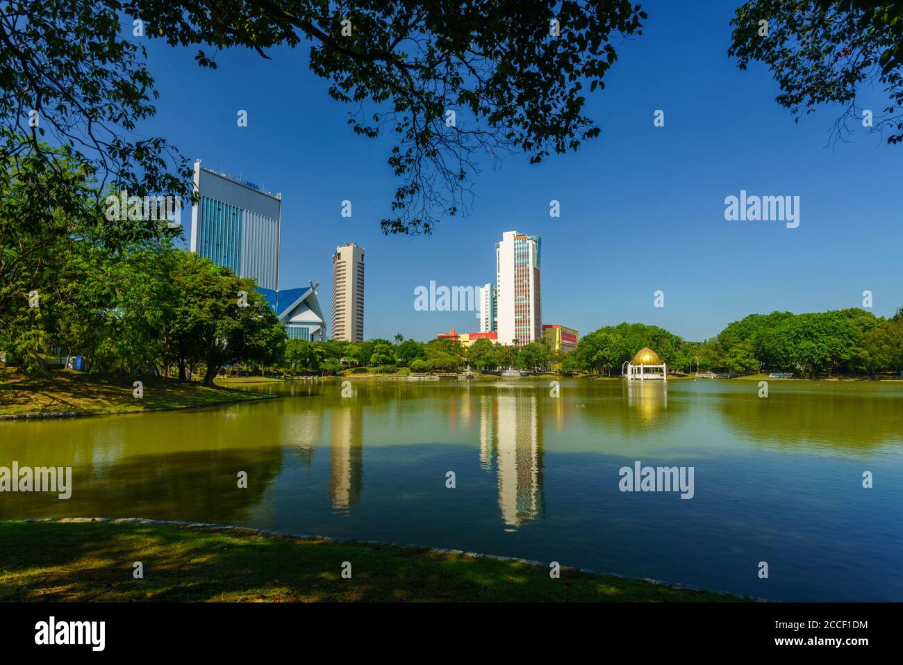 Shah Alam Lake, Selangor, Malaysia. Stock Photo