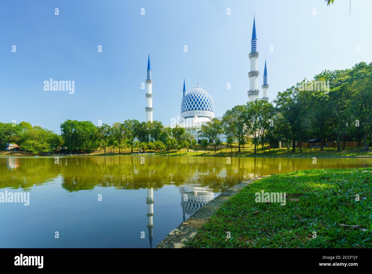Shah Alam Lake, Selangor, Malaysia. Stock Photo