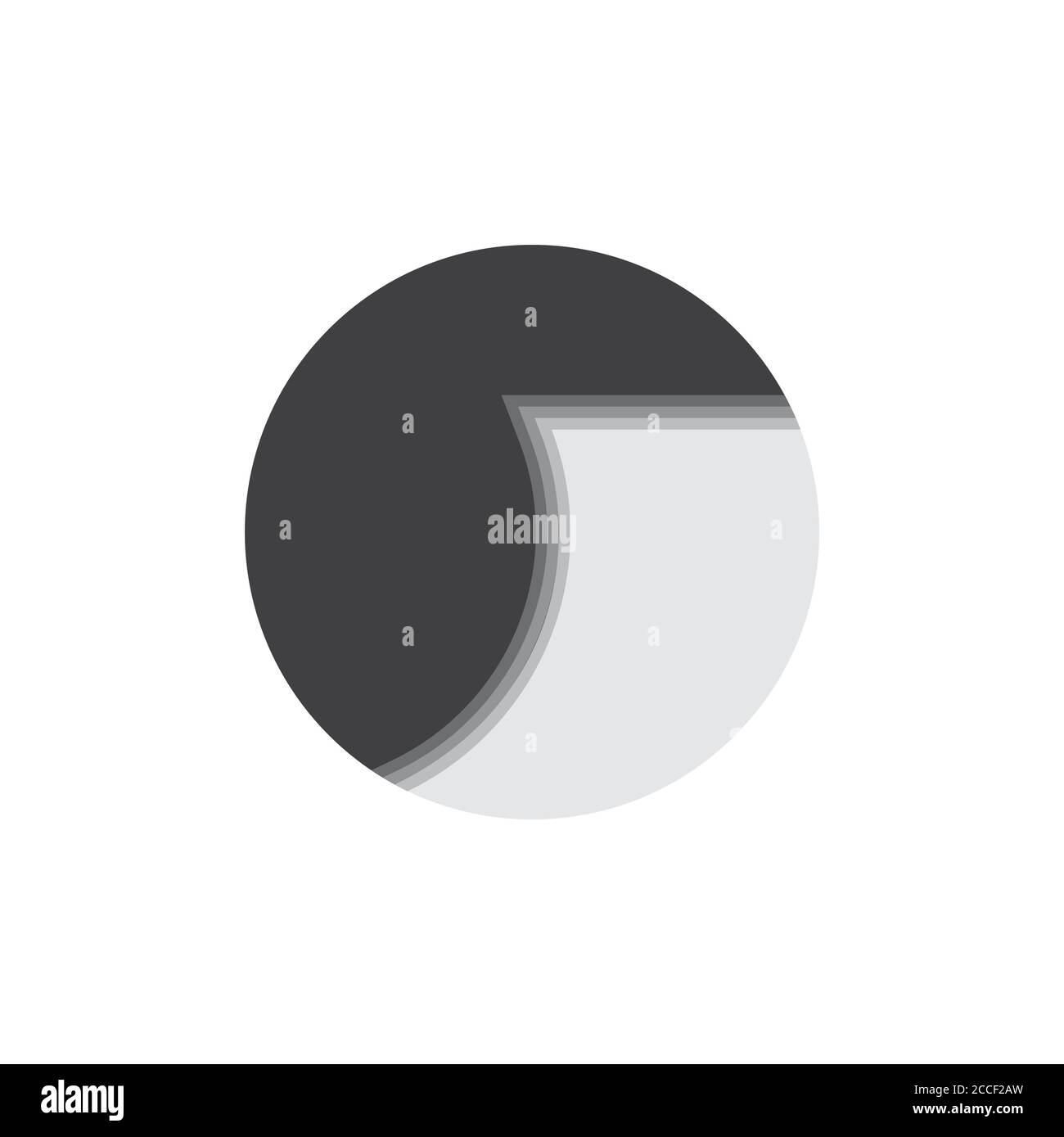 sheets paper gradient design vector Stock Vector Image & Art Alamy