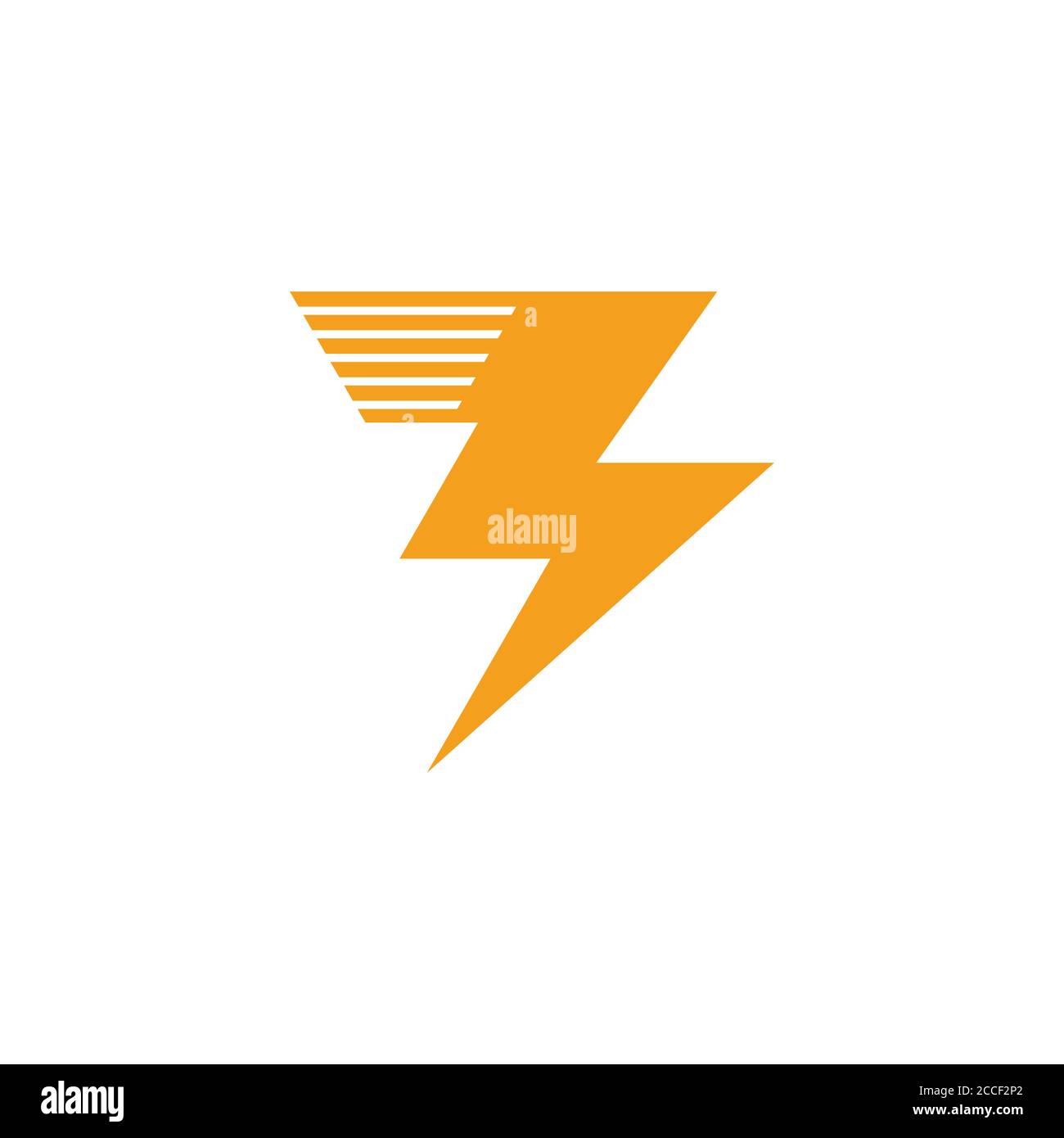 flash thunder wings symbol logo vector Stock Vector Image & Art Alamy