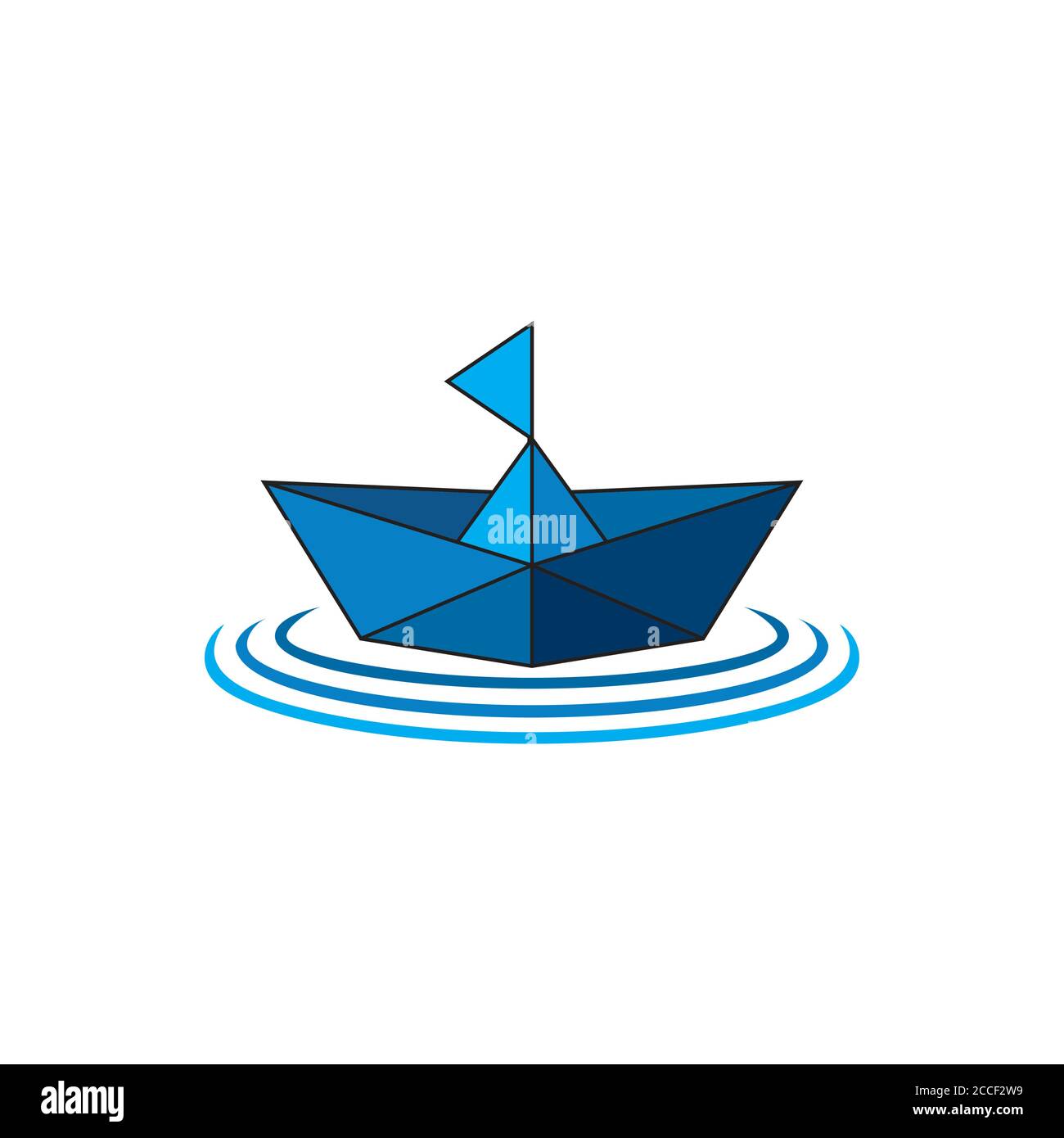 ship boat outline design symbol vector Stock Vector
