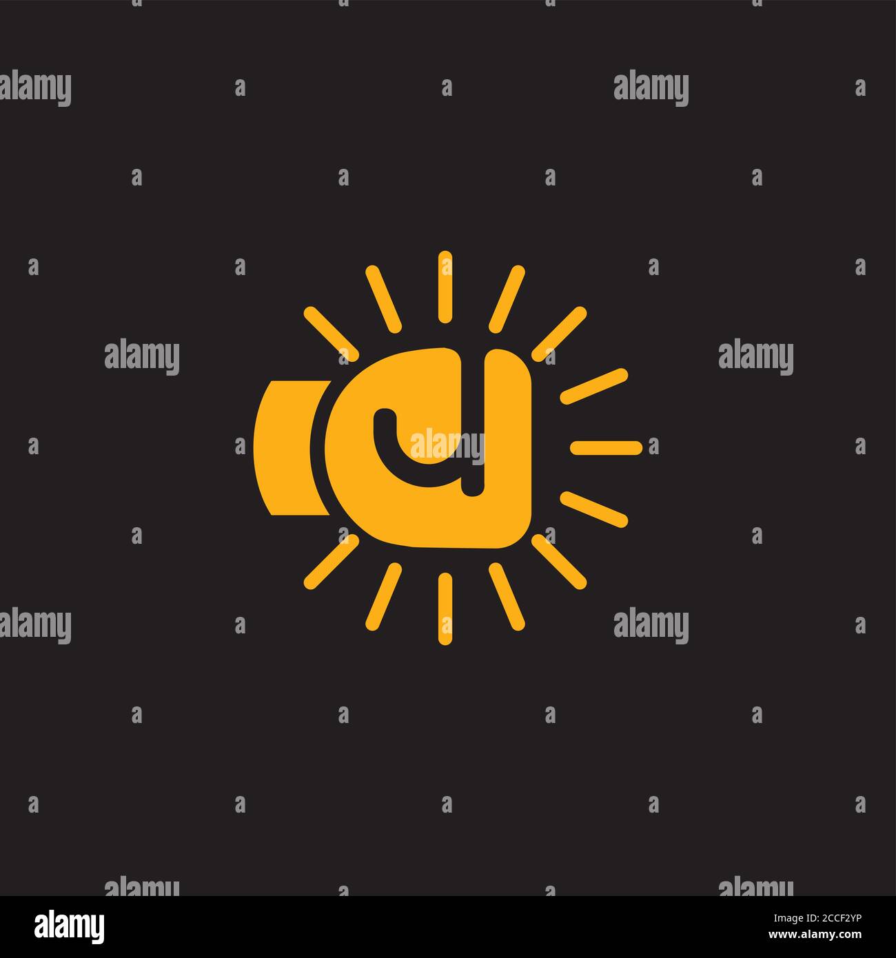 letter j boxing gloves shape logo vector Stock Vector