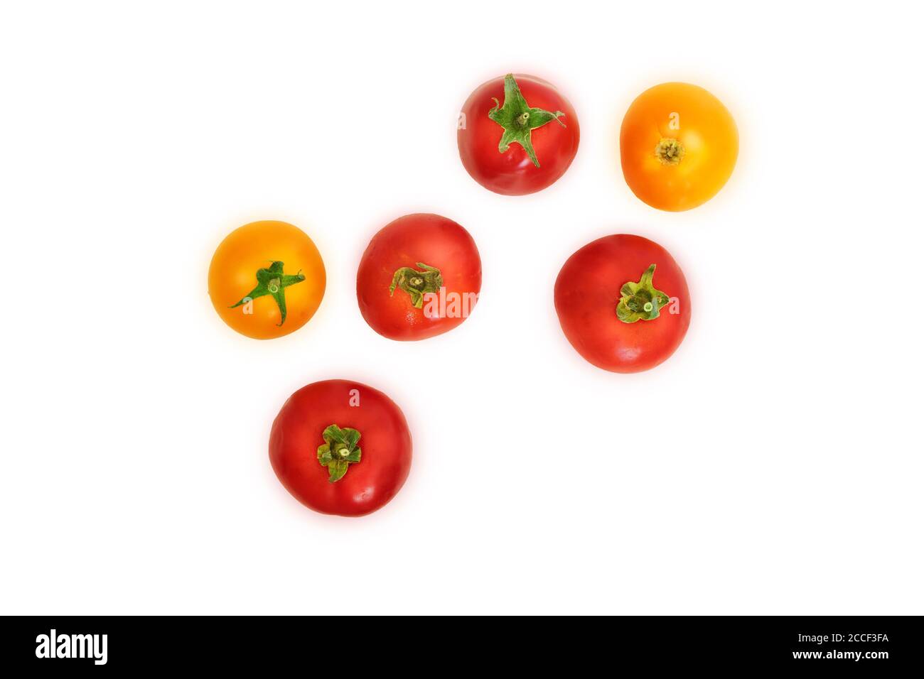 Top down view tomatoes hi-res stock photography and images - Alamy