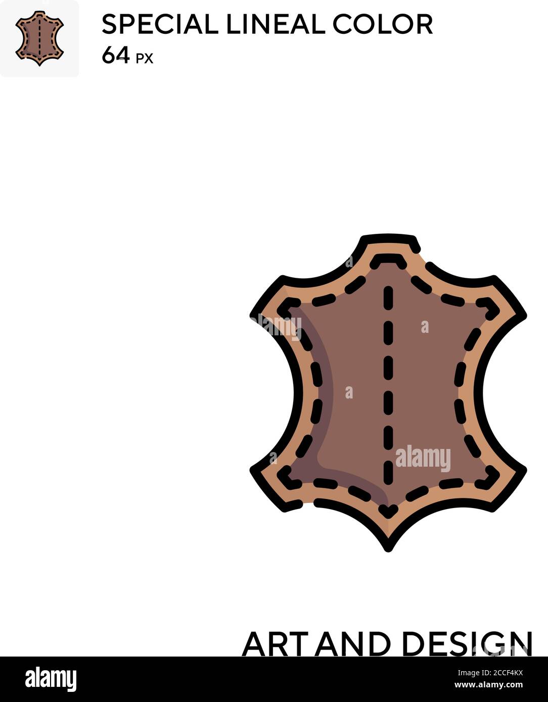 Art and design Special lineal color icon. Illustration symbol design ...
