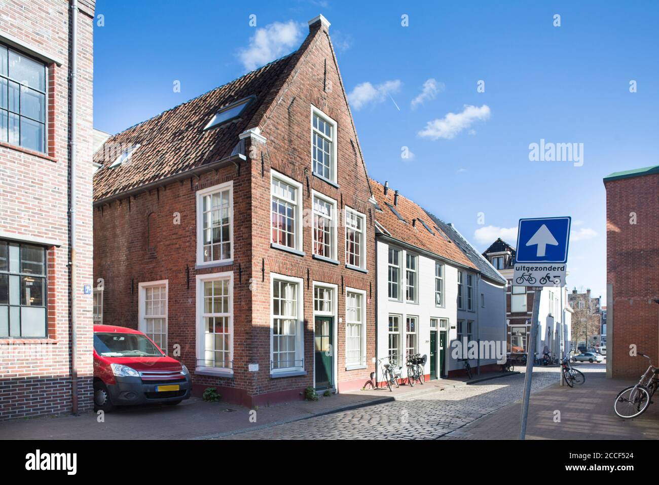 old house in Groningen, Netherlands Stock Photo