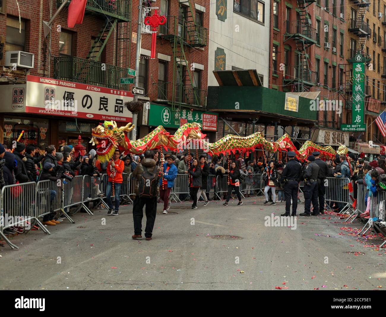 Chinese new years parade in chinatwon , New York City Stock Photo Alamy