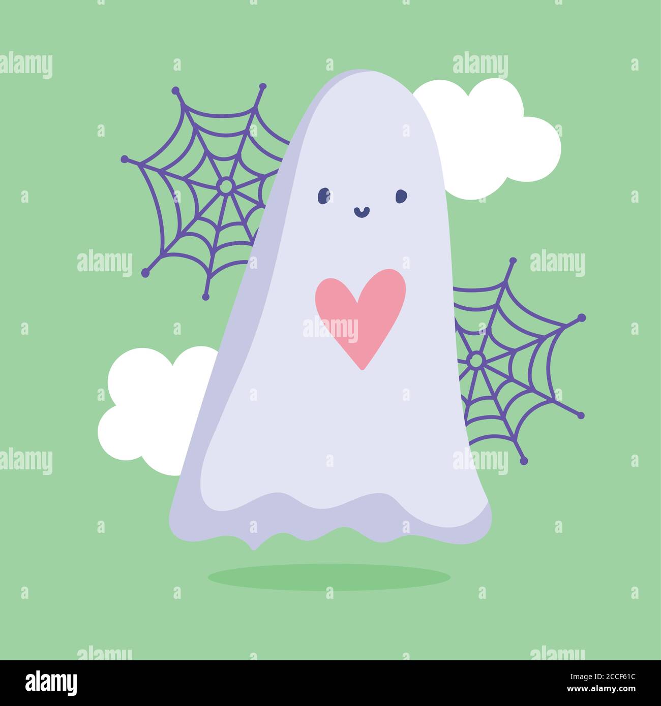 3” Sticker Spooky Spider Web Heart Cute Halloween Party Trick Or Treat Goth Fun