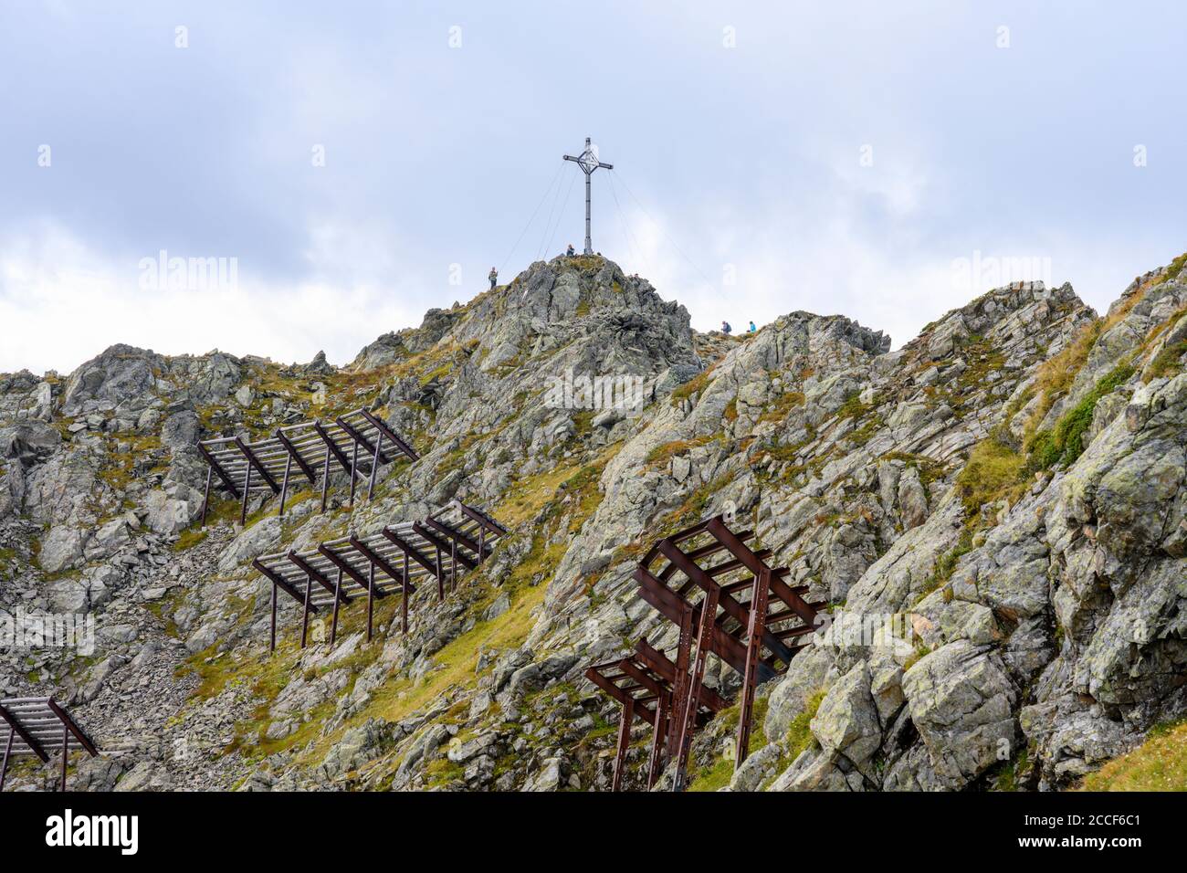 Avalanche fence hi-res stock photography and images - Alamy