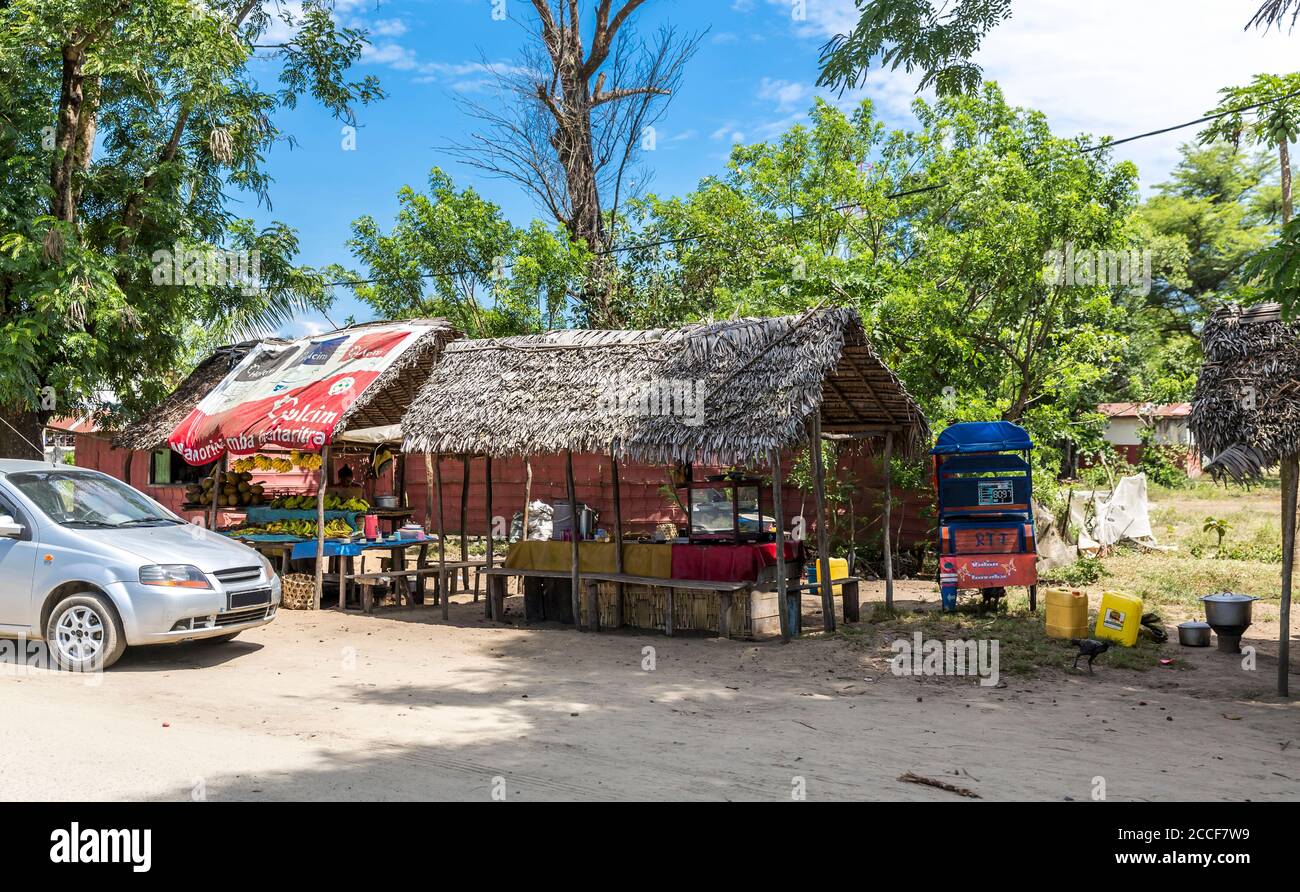 Market, Toamasina, Tamatave, Madagascar, Africa, Indian Ocean Stock Photo