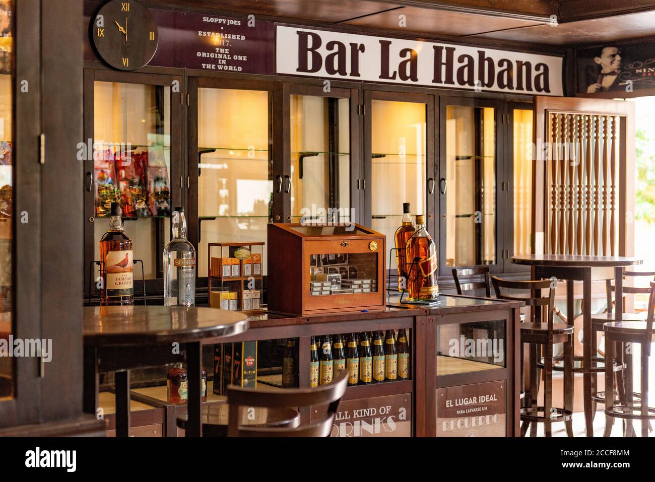 Sloppy Joe's Bar La Habana, Havana; oldest bar in the world, founded in