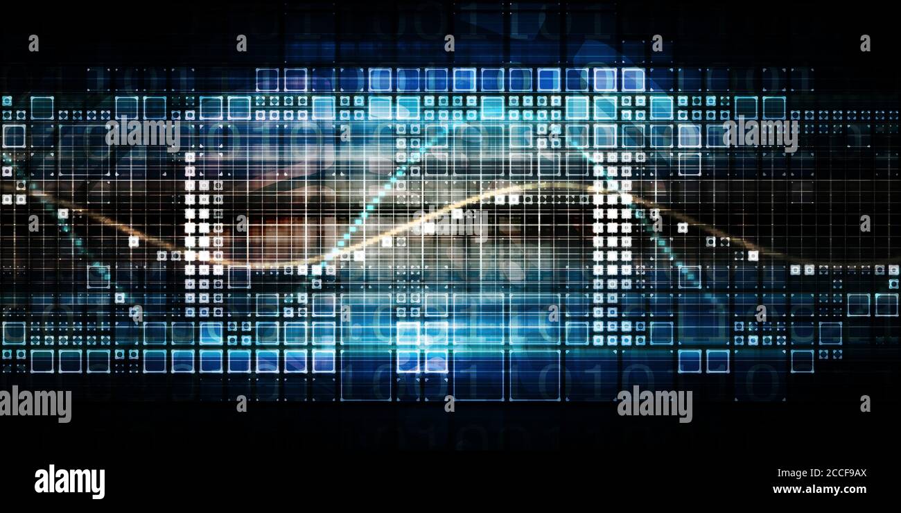 Multimedia Background for Digital Network on the Internet Stock Photo ...