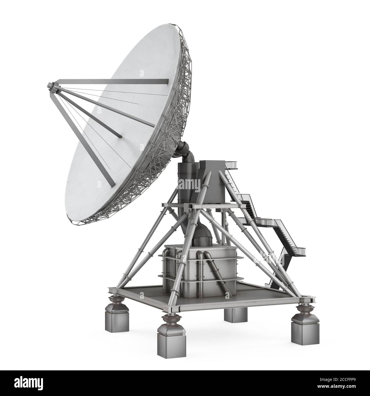Dish antenna Cut Out Stock Images & Pictures - Alamy