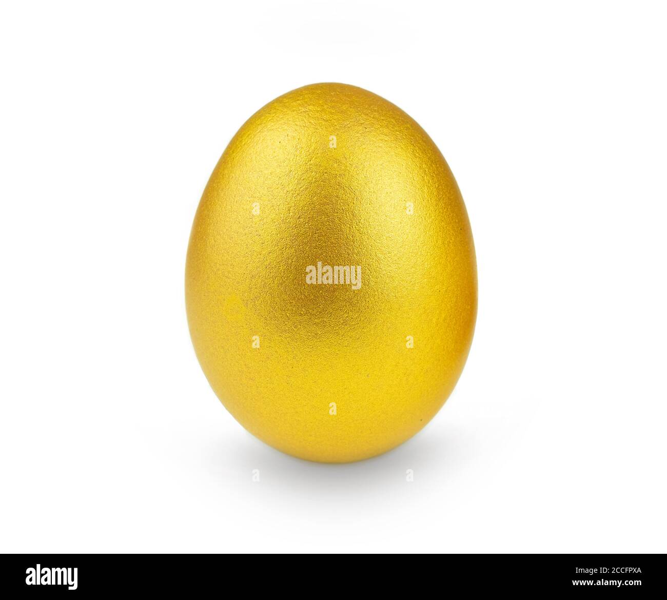 Golden egg isolated on at the background Stock Photo