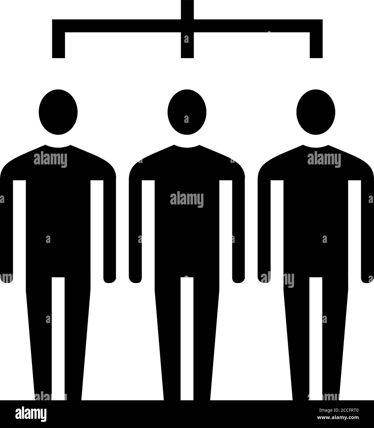 company team glyph icon vector illustration Stock Vector Image & Art ...