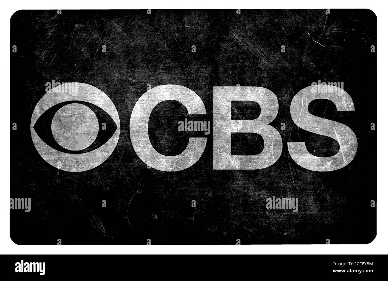 CBS News logo Stock Photo