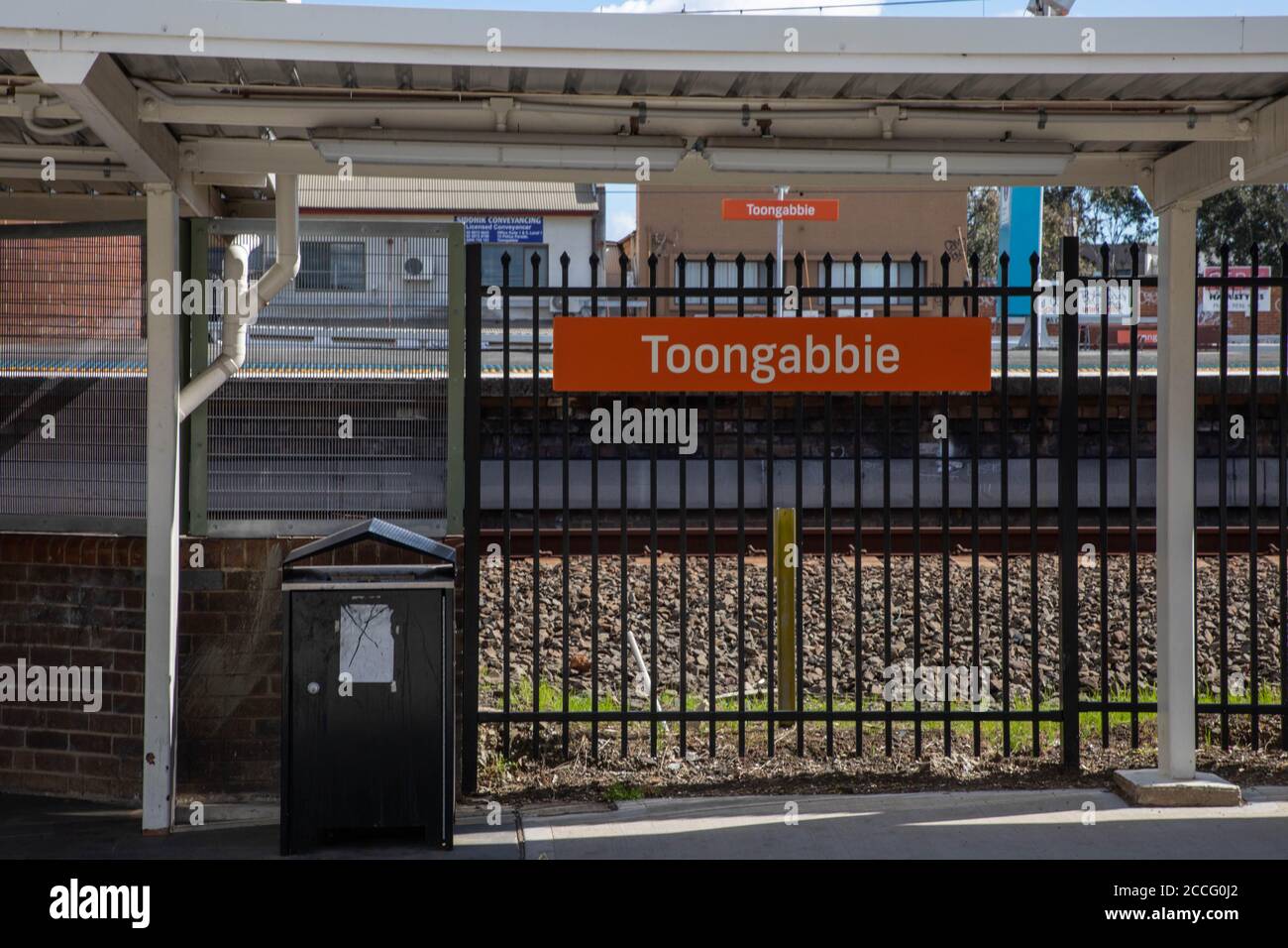 Toongabbie station, Toongabbie Stock Photo Alamy