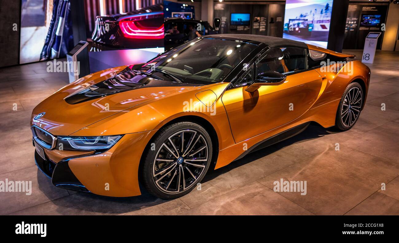 BMW i8 Roadster Stock Photo