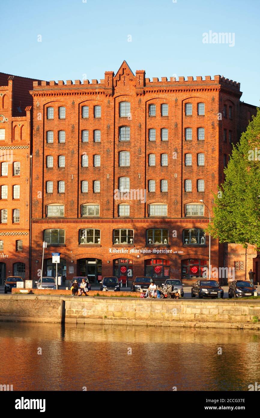 Historic Marzipan Store Old Town Lubeck Schleswig Holstein Germany Europe Stock Photo Alamy