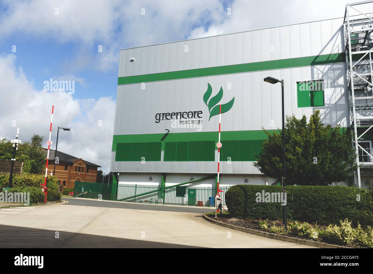 Northampton, UK. August 22nd 2020. Greencore on Moulton Park industrial