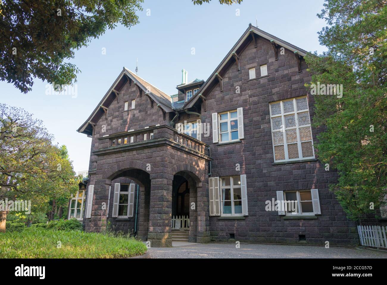 Tokyo, Japan KyuFurukawa Gardens in Tokyo, Japan. The park includes