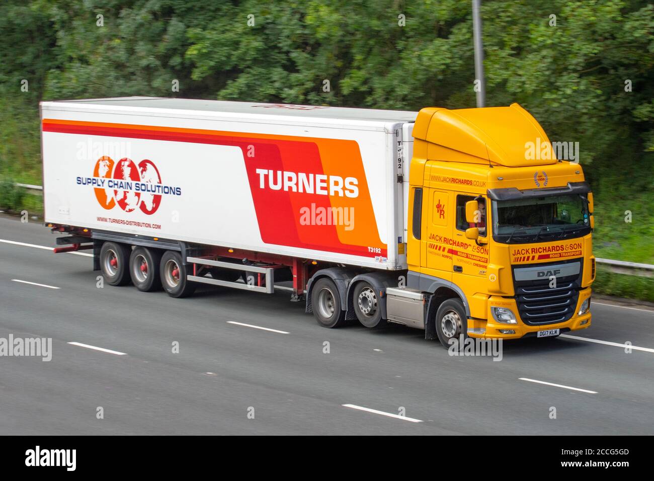 Jack Richards & Son Road Transport Haulage delivery trucks, Turners