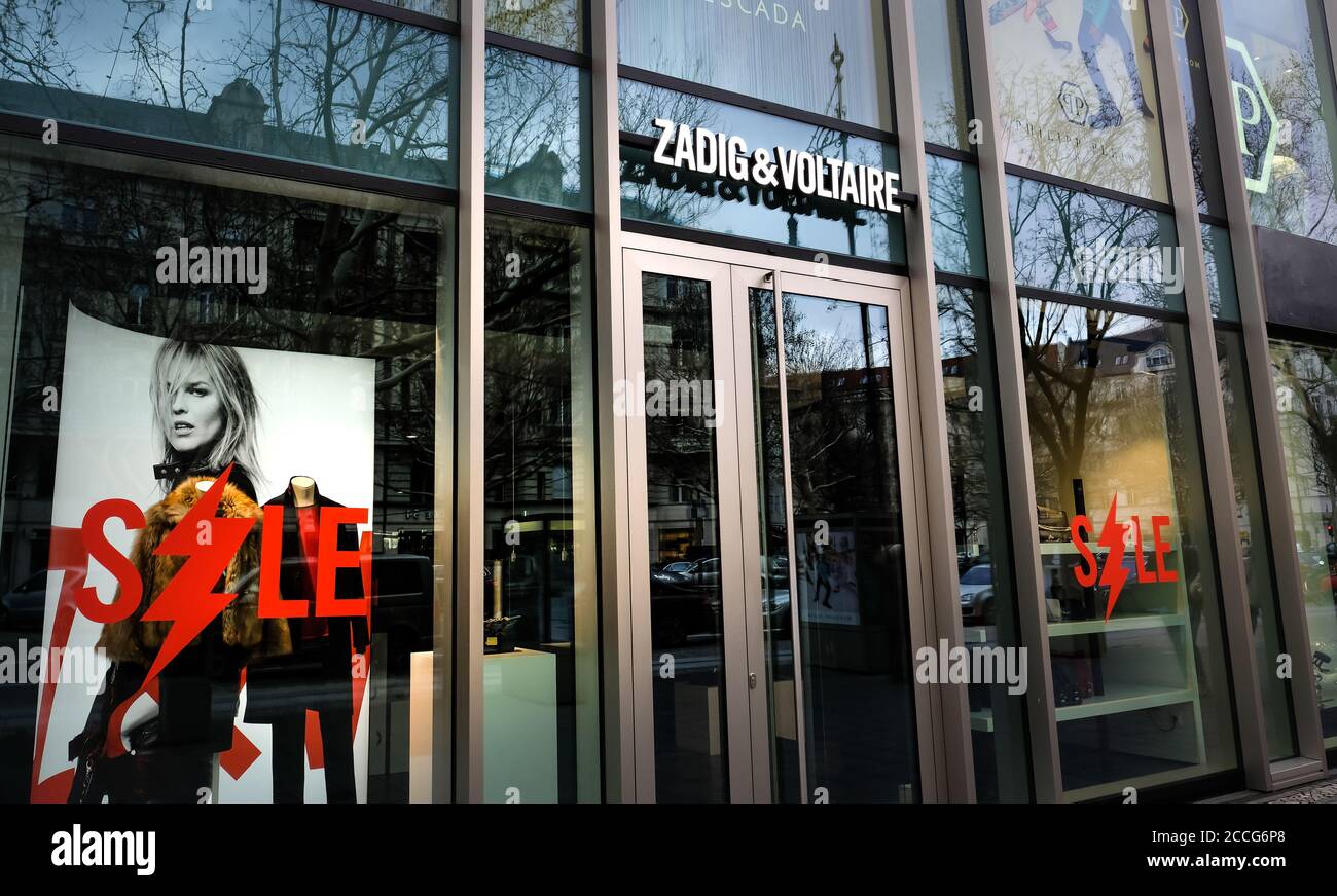 Zadig Voltaire store Stock Photo Alamy