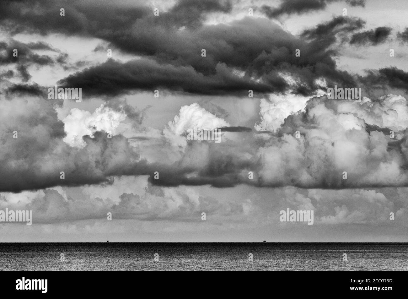 Quiet clouds Black and White Stock Photos & Images - Alamy