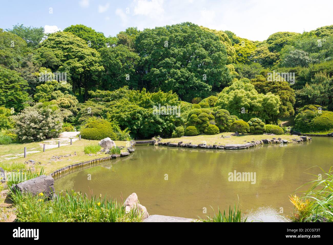 Tokyo, Japan Koishikawa Botanical Garden in Tokyo, Japan Stock Photo