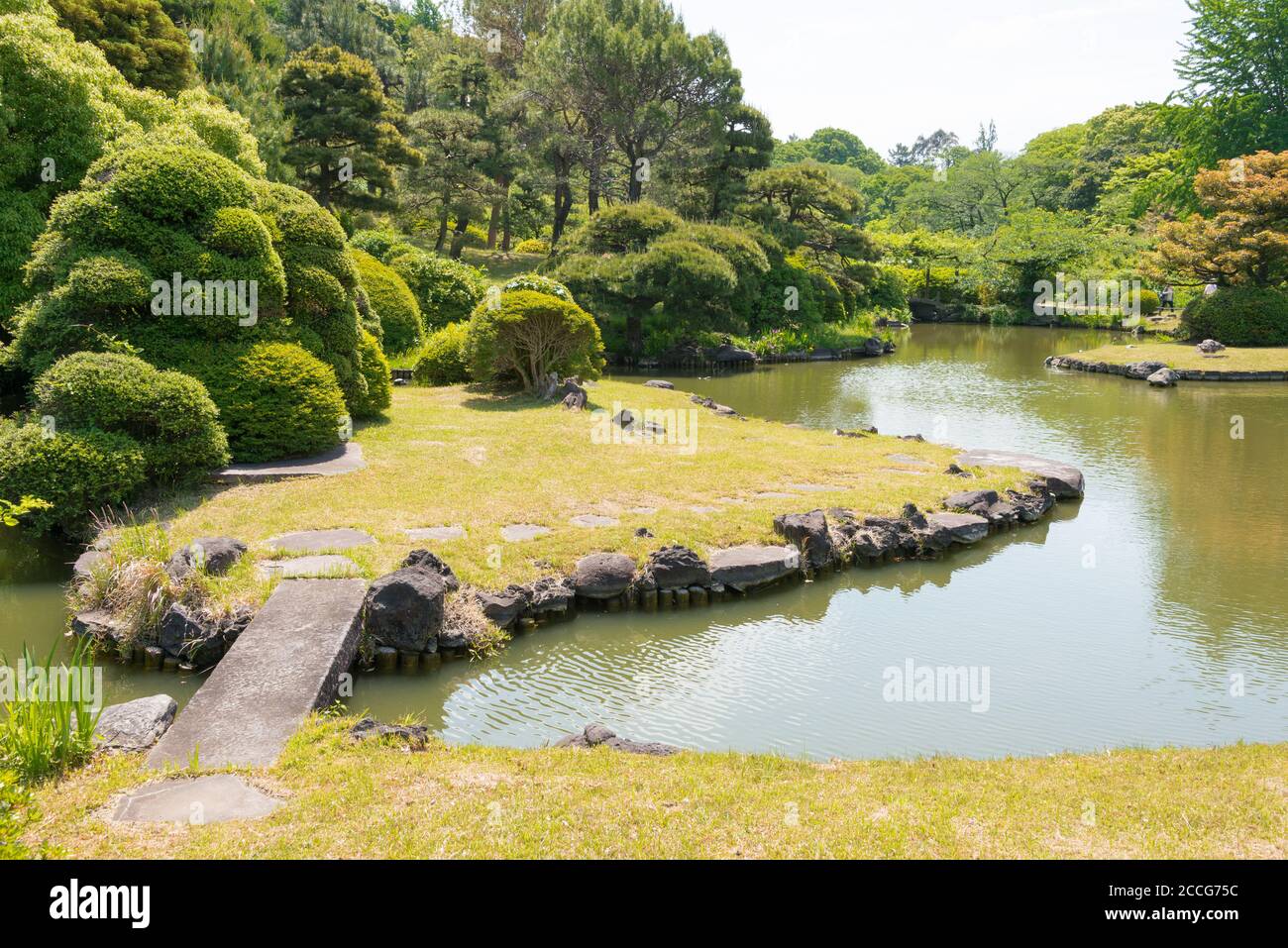 Tokyo, Japan Koishikawa Botanical Garden in Tokyo, Japan Stock Photo