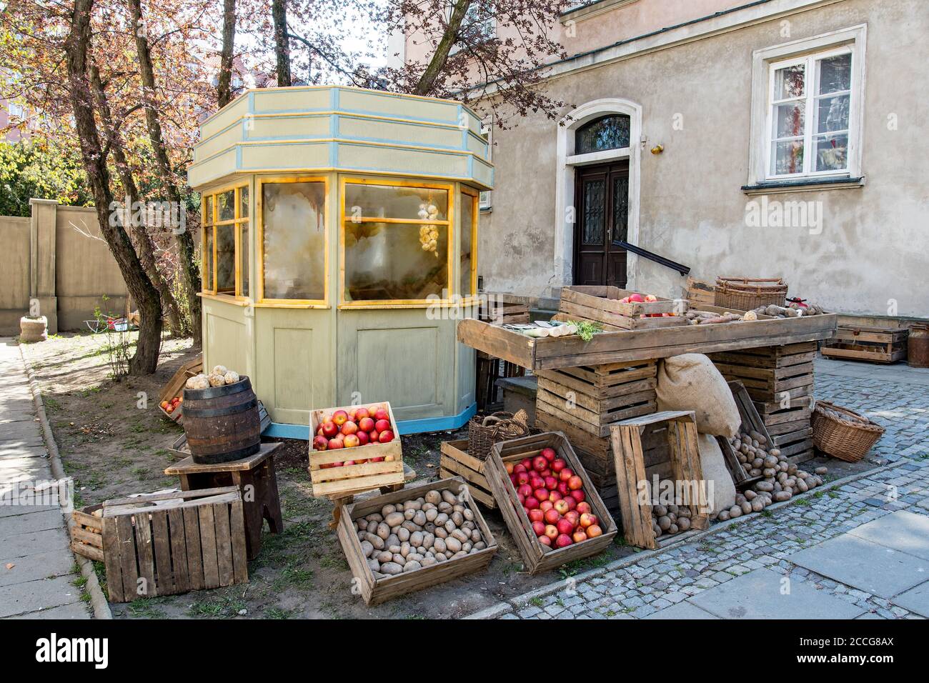 Old food market Stock Photo Alamy