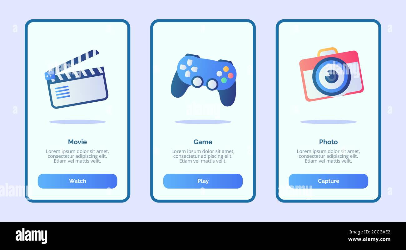 Games Mobile App Templates