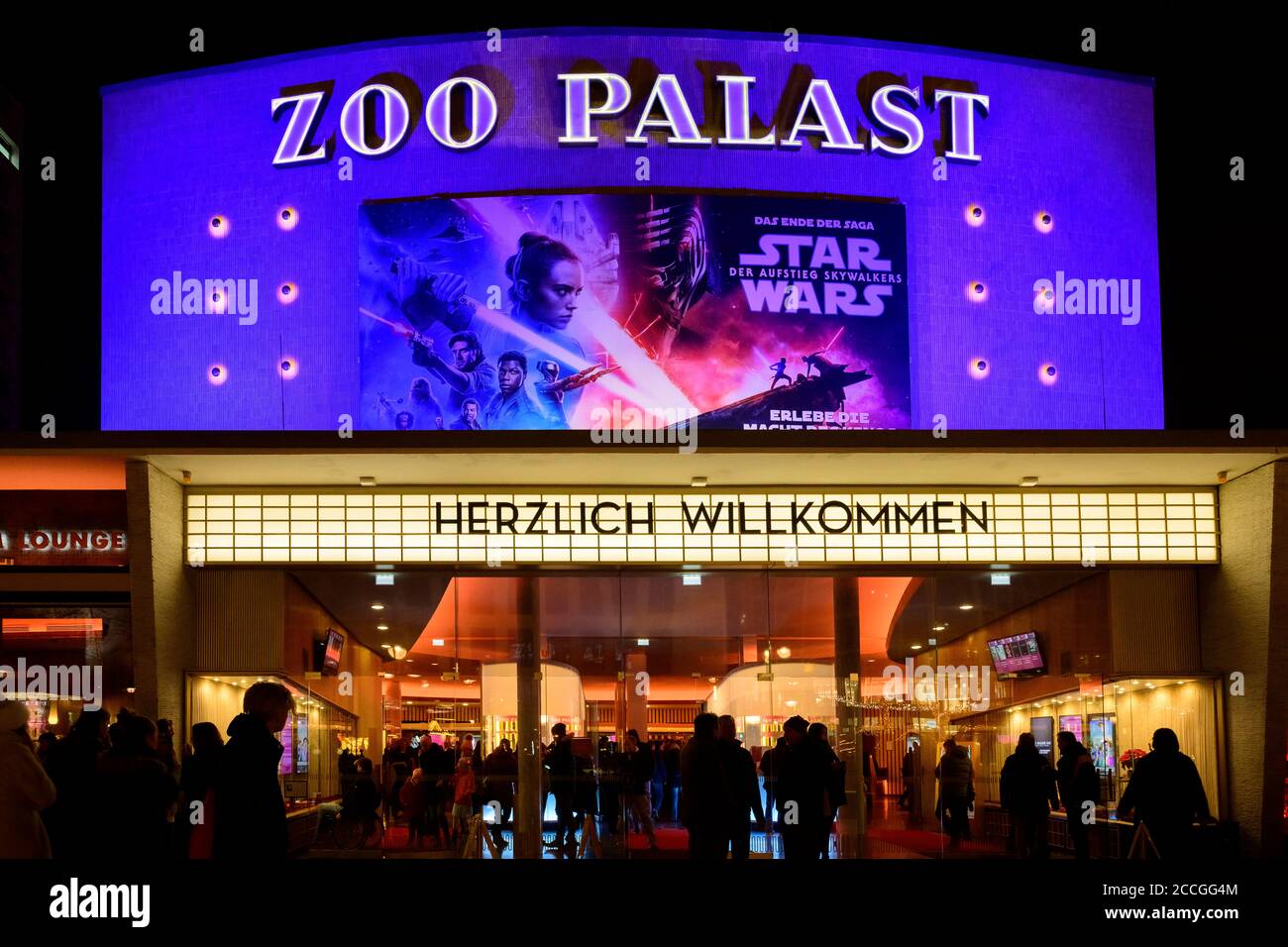 Germany, Berlin, Zoo Palast the famous cinema in the western center. Stock Photo