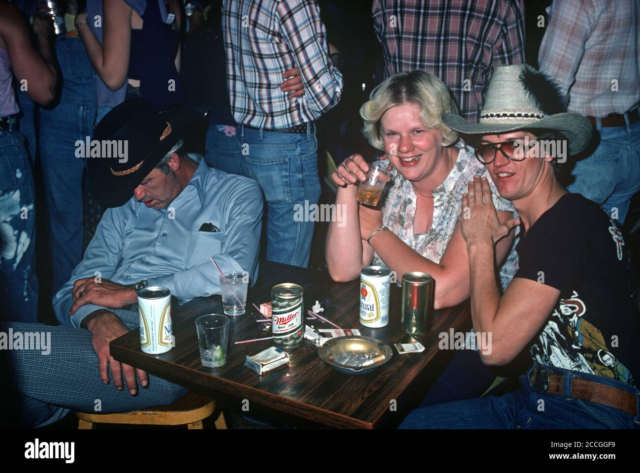 MID WEST AMERICA, CHEYENNE BAR, WYOMING, USA 1970s Stock Photo