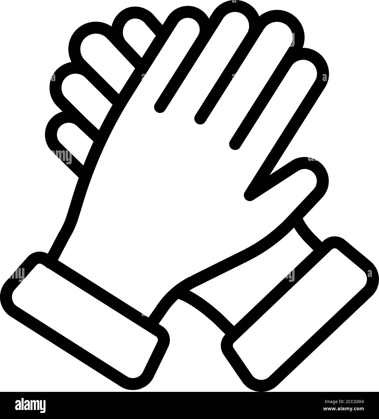 Applause icon, outline style Stock Vector Image &amp; Art - Alamy