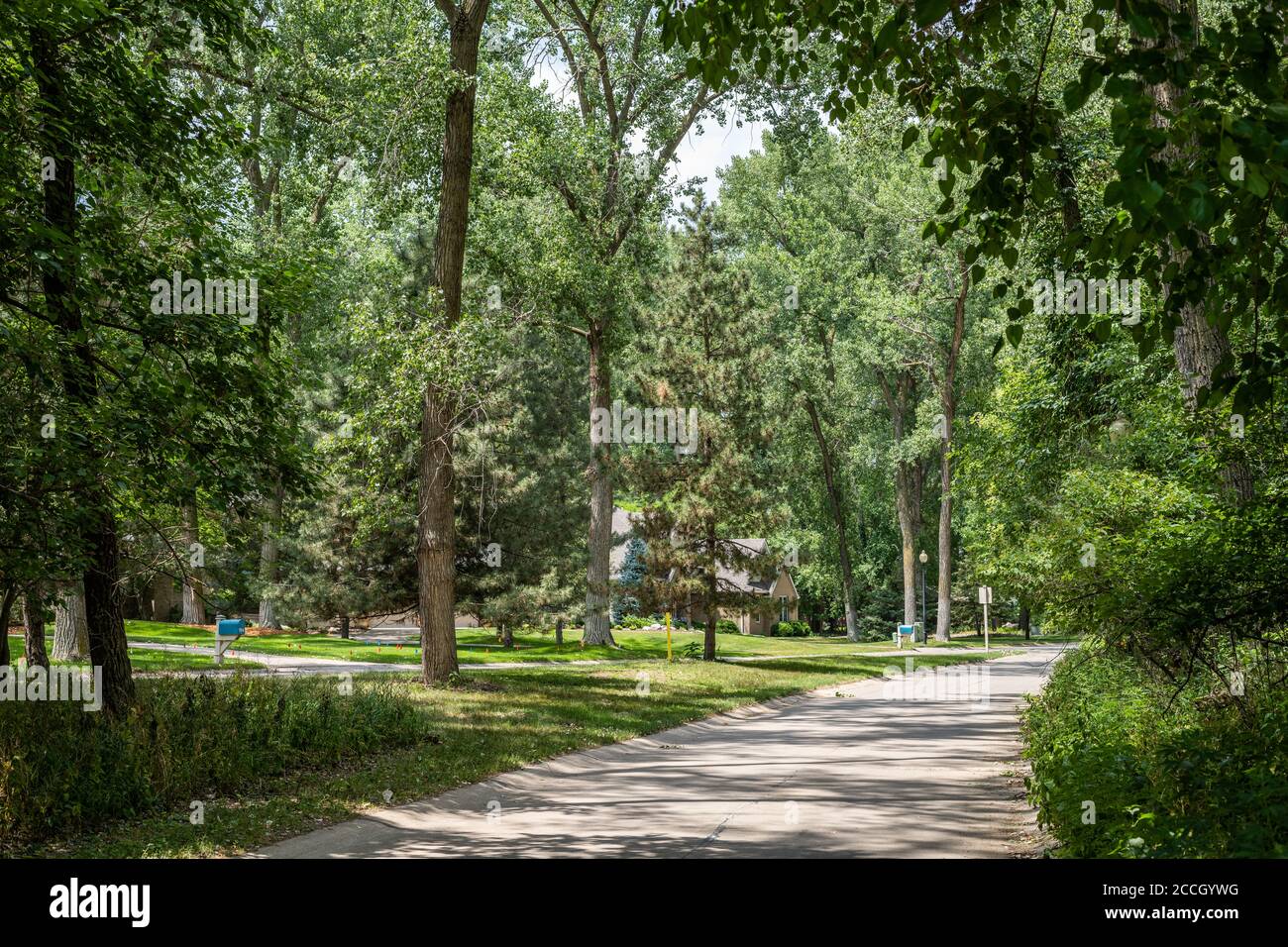 Landscape in Dakota Dunes Stock Photo