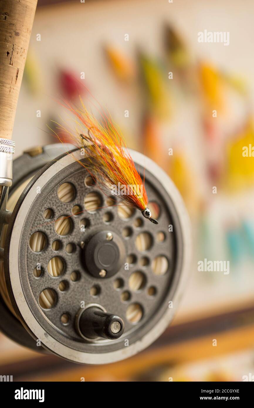 Salmon fishing reel hi-res stock photography and images - Page 2