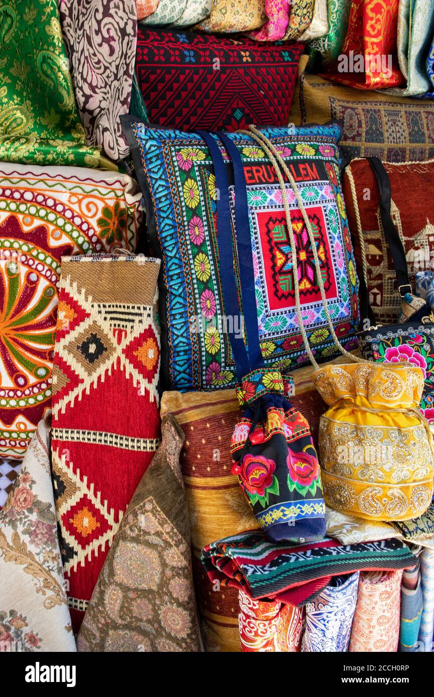 Embroidered deals city pillows