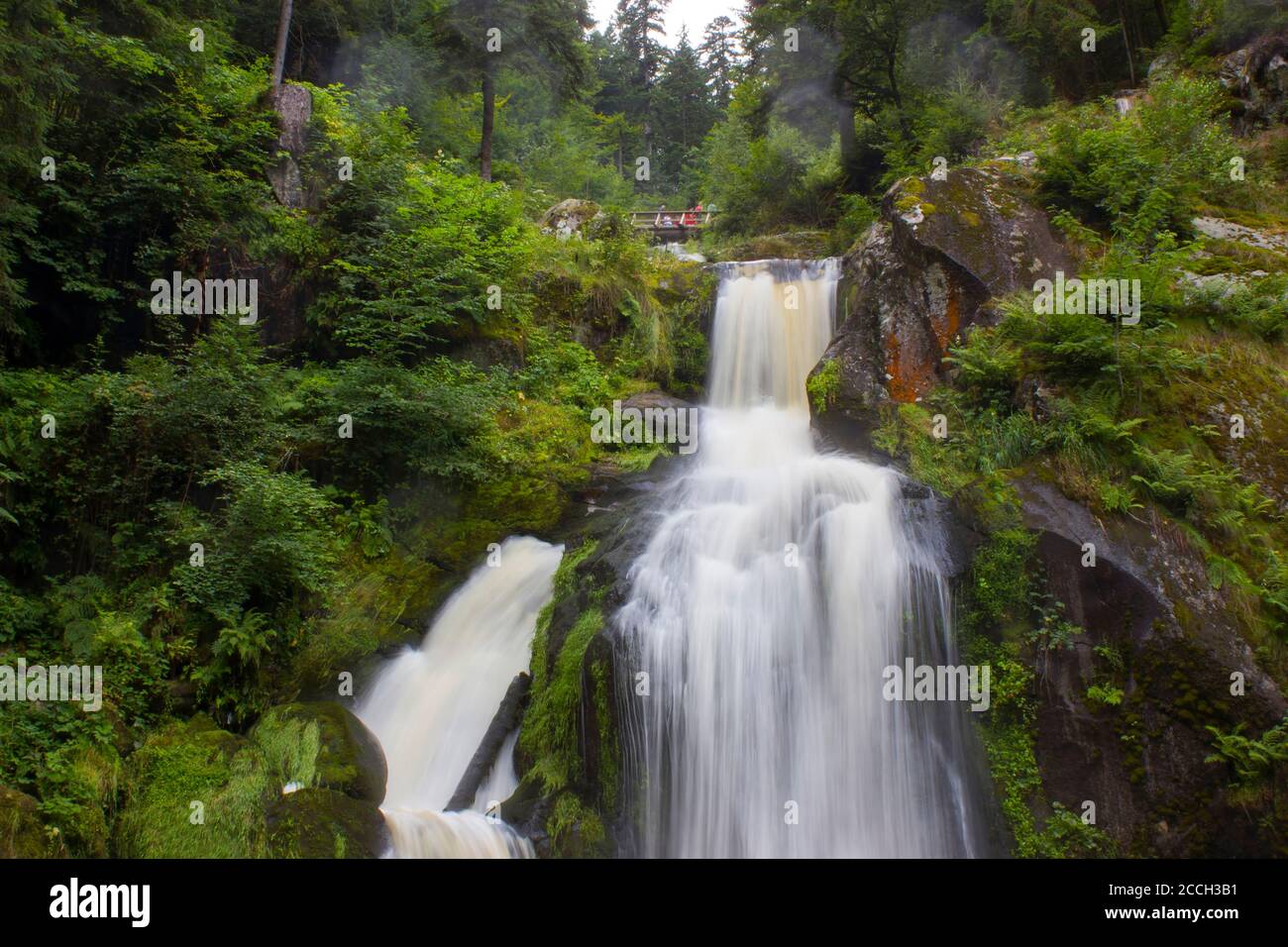 Triberg Falls, one of the highest waterfalls in Germany the