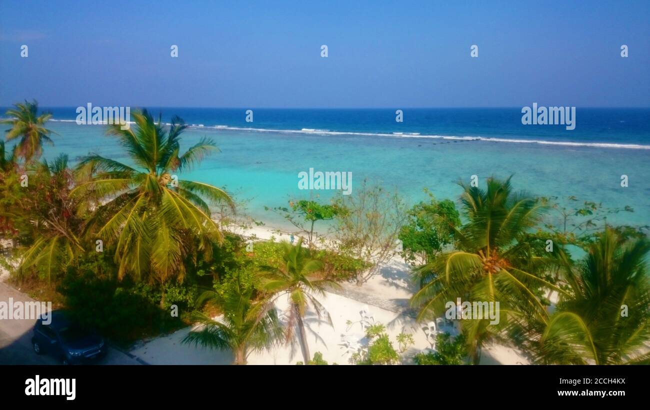 Paradise islands of indian ocean hi-res stock photography and images ...