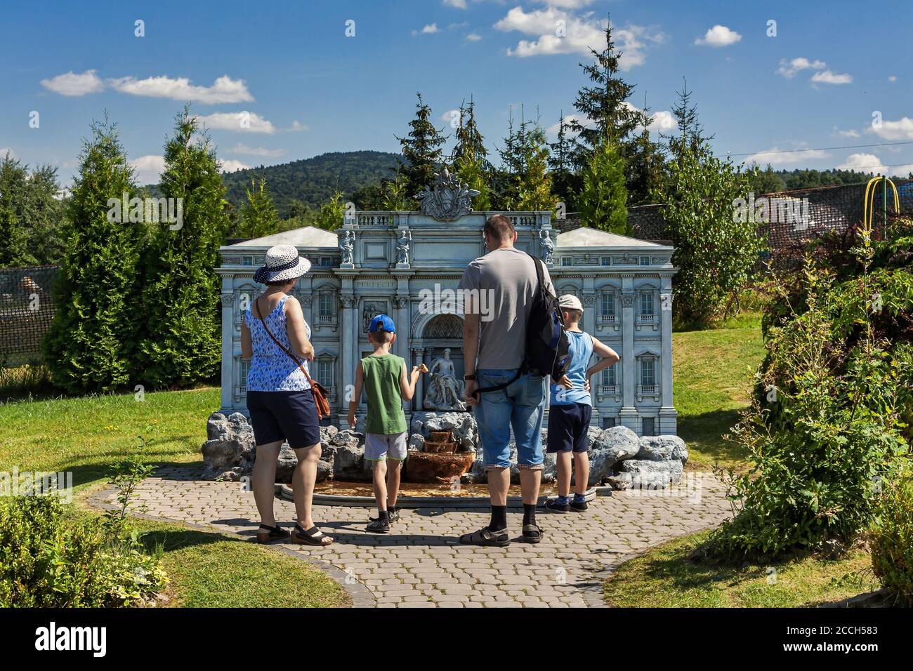 Miniature fountain hi-res stock photography and images - Alamy