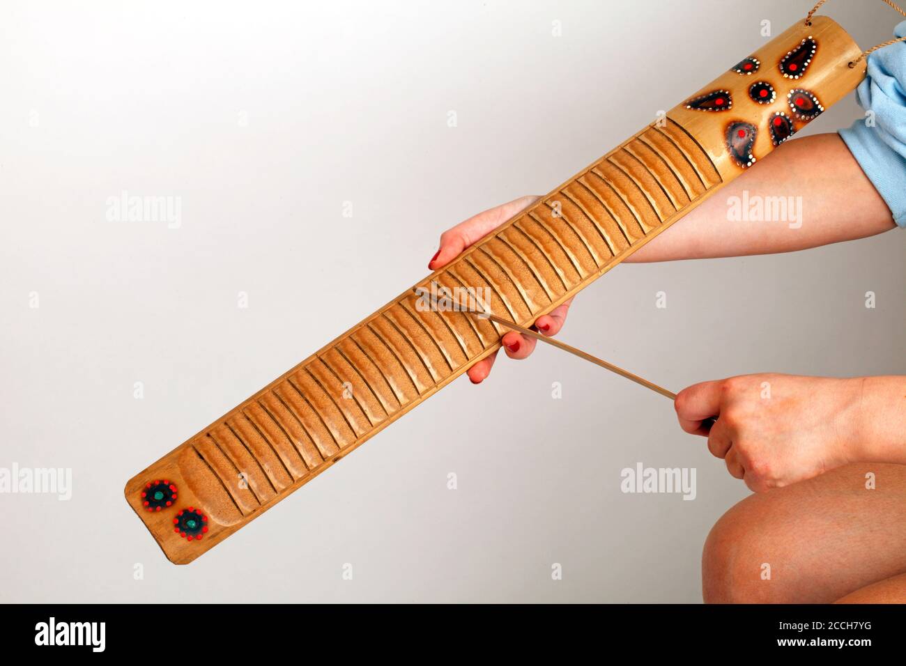 Guiro Percussion Instrument High Resolution Stock Photography and