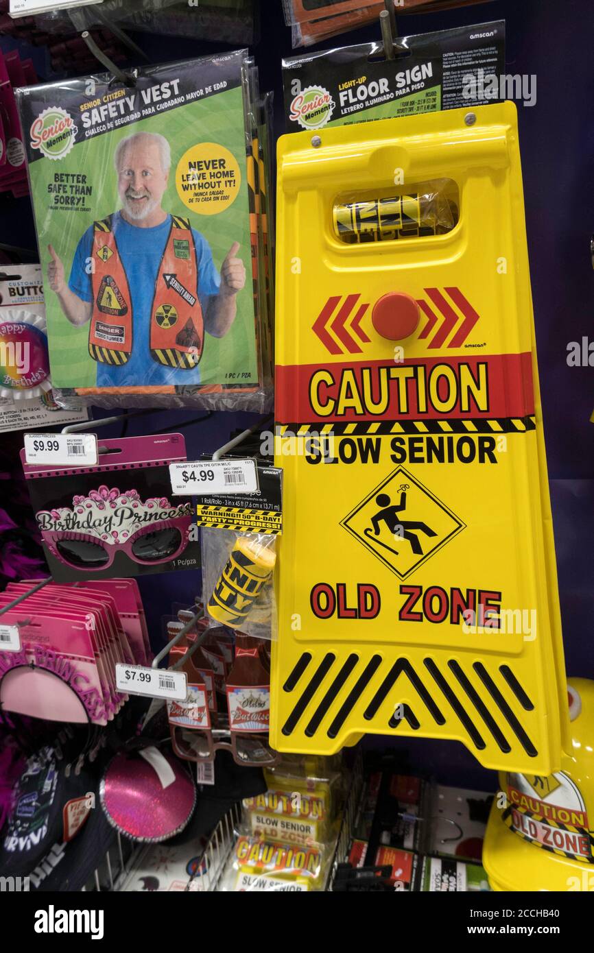 Display at the Party City store in New York City, USA Stock Photo Alamy