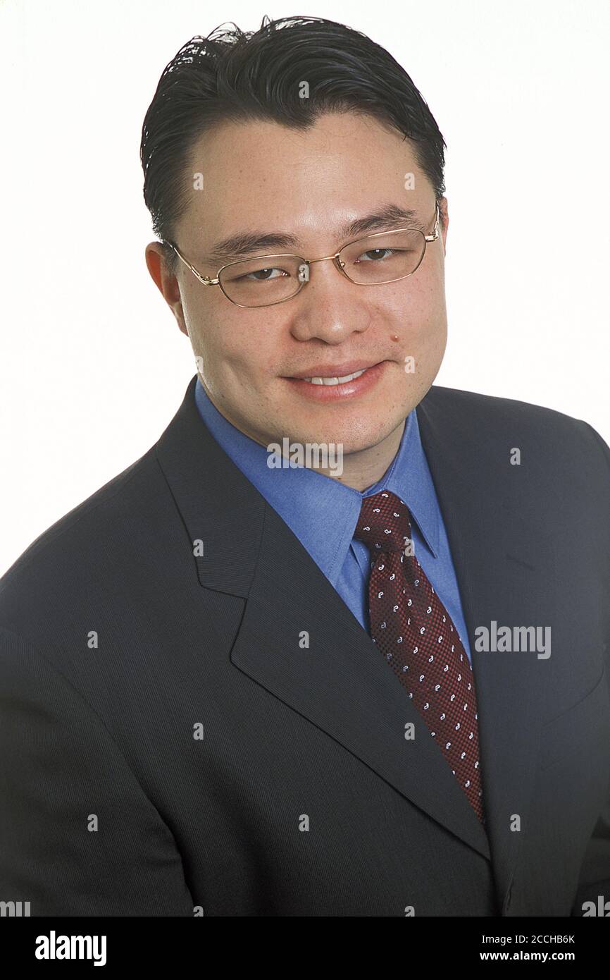 Young Asian Businessman Stock Photo