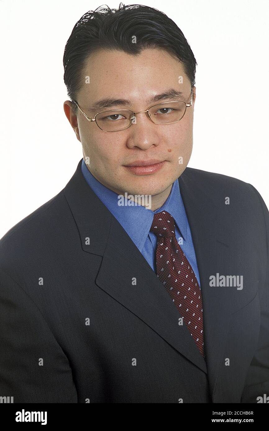 Young Asian Businessman Stock Photo