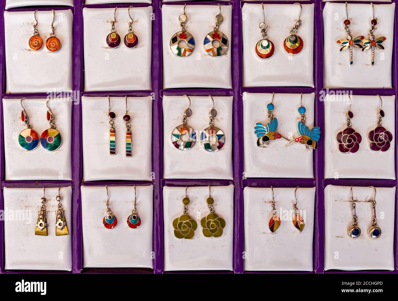 Beautiful traditional peruvian ornamentation of the ancient Incas It is made by modern artists. In the craft market of Pisac near Cusco Peru Stock Photo Alamy